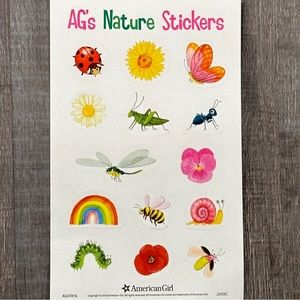 💞 New American Girl Nature Stickers